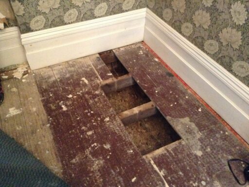 Damp on internal walls