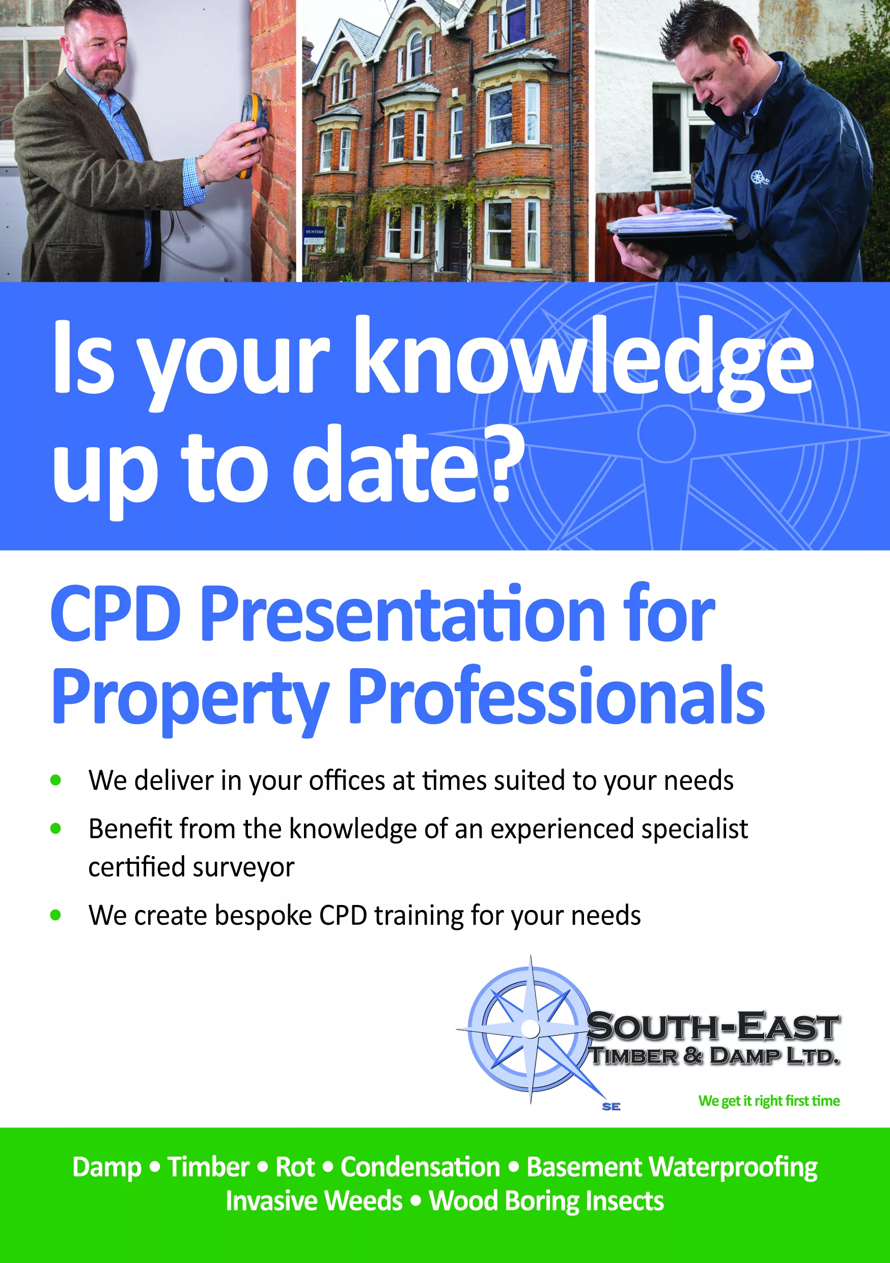 SE Timber cpd leaflet 2.indd — SouthEast Timber & Damp Ltd.