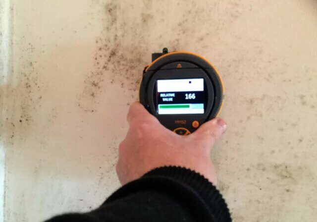 Condensation on walls