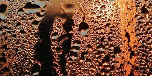 Condensation, like in this picture is something you can tackle with DIY Damp Proofing.